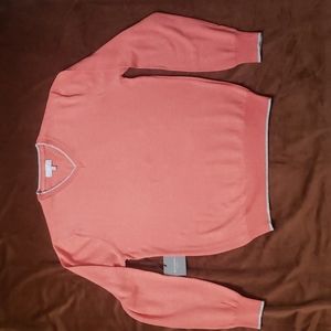 Hickey Freeman New York Men's Sweater, Size M, Coral